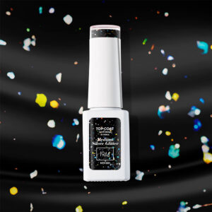 Le Top Coat - Medium Silver Glitter