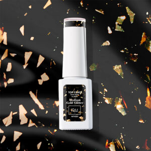 Le Top Coat - Medium Gold Glitter